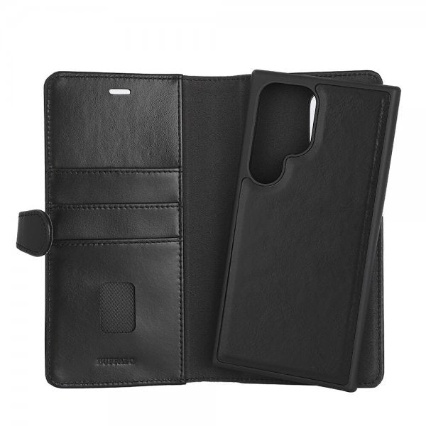 Buffalo Samsung Galaxy S24 Ultra Etui 2-in-1 Detachable Wallet Svart