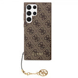 Guess Samsung Galaxy S24 Ultra 4G Charm Brun