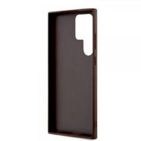Guess Samsung Galaxy S24 Ultra 4G Metal Logo Brun