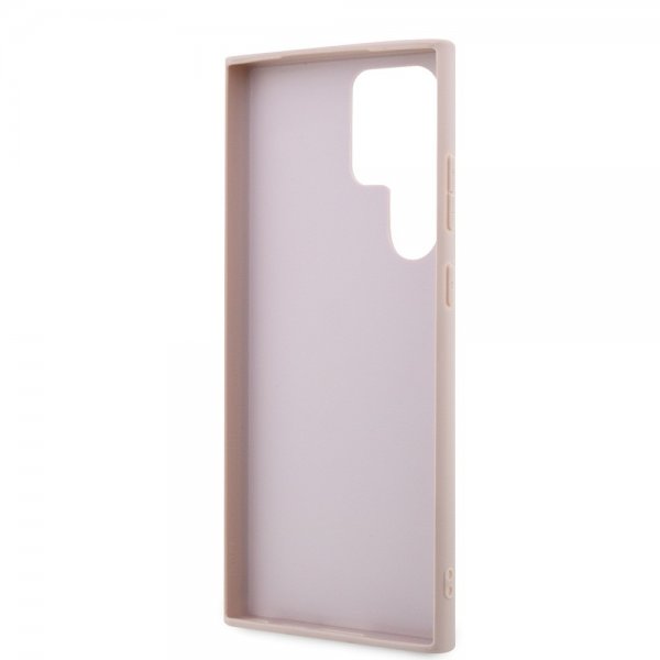 Guess Samsung Galaxy S24 Ultra 4G Metal Logo Rosa