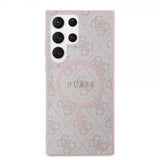 Guess Samsung Galaxy S24 Ultra 4G Pattern MagSafe Rosa