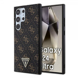 Guess Samsung Galaxy S24 Ultra 4G Print Grained Svart