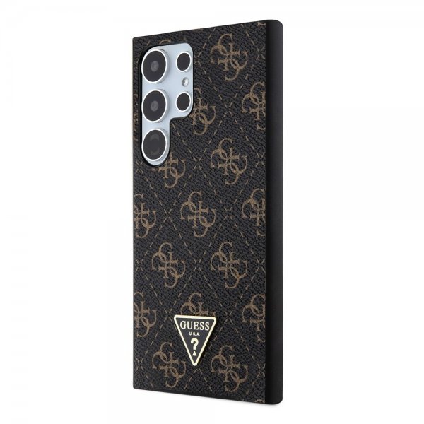 Guess Samsung Galaxy S24 Ultra 4G Print Grained Svart