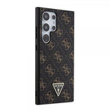 Guess Samsung Galaxy S24 Ultra 4G Print Grained Svart