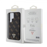 Guess Samsung Galaxy S24 Ultra 4G Print Grained Svart