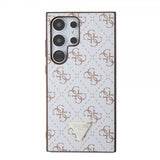Guess Samsung Galaxy S24 Ultra 4G Print Grained Hvit