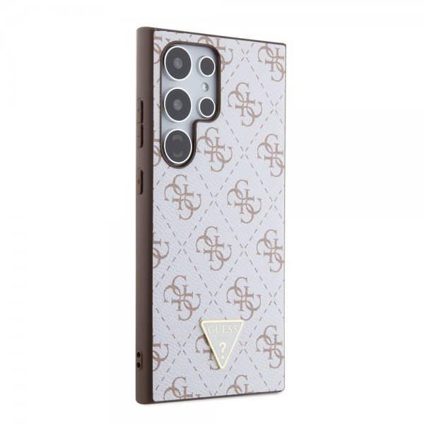 Guess Samsung Galaxy S24 Ultra 4G Print Grained Hvit