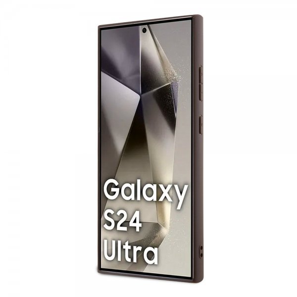 Guess Samsung Galaxy S24 Ultra 4G Print Grained Hvit