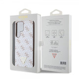 Guess Samsung Galaxy S24 Ultra 4G Print Grained Hvit