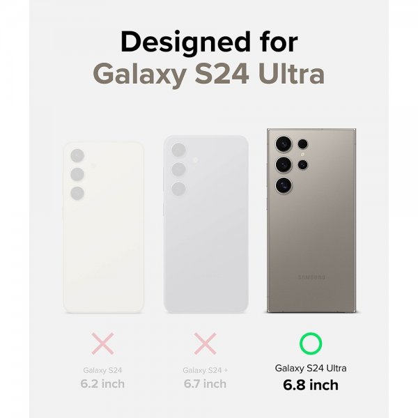 Ringke Samsung Galaxy S24 Ultra Deksel Alles MagSafe Svart