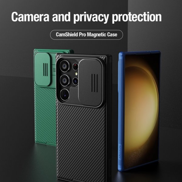 Nillkin Samsung Galaxy S24 Ultra Deksel CamShield Pro Svart