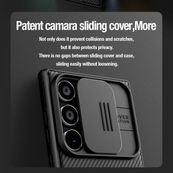 Nillkin Samsung Galaxy S24 Ultra Deksel CamShield Pro Svart