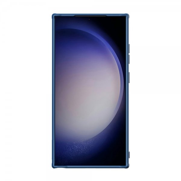 Nillkin Samsung Galaxy S24 Ultra Deksel CamShield Prop Leather Blå