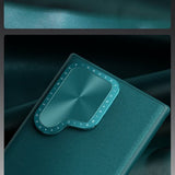 Nillkin Samsung Galaxy S24 Ultra Deksel CamShield Prop Leather Blå