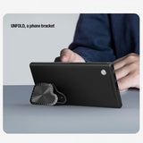 Nillkin Samsung Galaxy S24 Ultra Deksel CamShield Prop Leather Blå