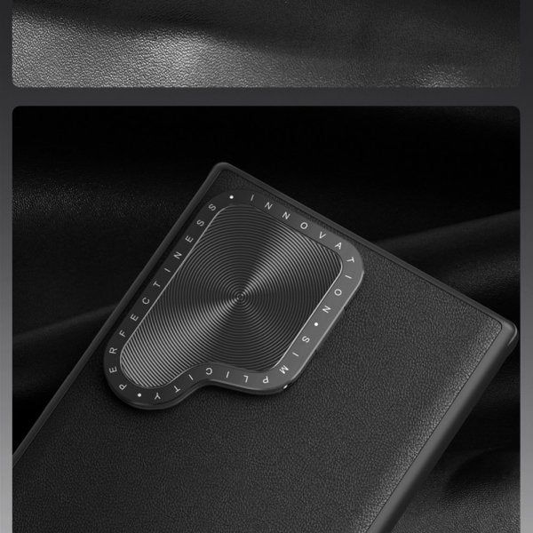 Nillkin Samsung Galaxy S24 Ultra Deksel CamShield Prop Leather MagSafe Svart