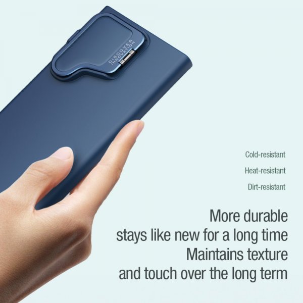 Nillkin Samsung Galaxy S24 Ultra Deksel CamShield Silky Prop Blå