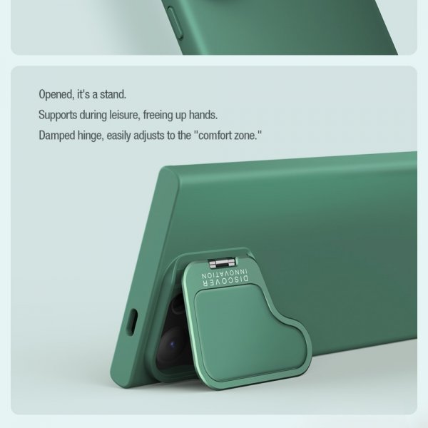 Nillkin Samsung Galaxy S24 Ultra Deksel CamShield Silky Prop Grønn