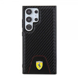 Ferrari Samsung Galaxy S24 Ultra Carbon & Stripe Svart