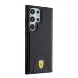 Ferrari Samsung Galaxy S24 Ultra Carbon & Stripe Svart
