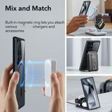 ESR Samsung Galaxy S24 Ultra Deksel Classic Hybrid HaloLock Clear Black