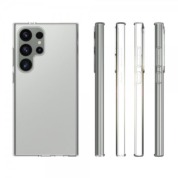 Nordic Covers Samsung Galaxy S24 Ultra Deksel Feather Series Transparent