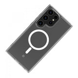Celly Samsung Galaxy S24 Ultra Deksel GELSKINMAG MagSafe Transparent