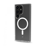Celly Samsung Galaxy S24 Ultra Deksel GELSKINMAG MagSafe Transparent