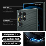 Spigen Samsung Galaxy S24 Ultra Deksel Liquid Air Abyss Green