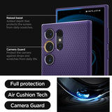 Spigen Samsung Galaxy S24 Ultra Deksel Liquid Air Deep Purple