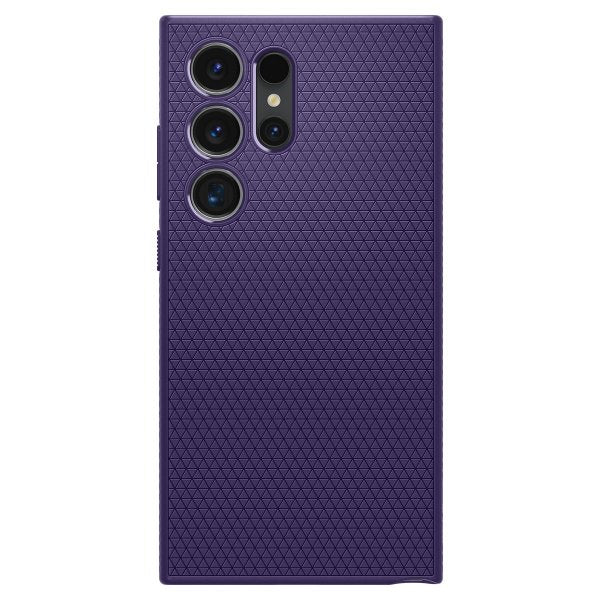 Spigen Samsung Galaxy S24 Ultra Deksel Liquid Air Deep Purple