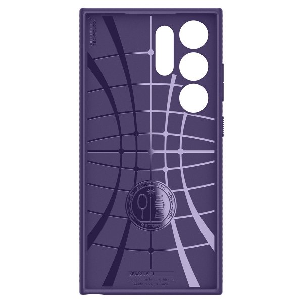 Spigen Samsung Galaxy S24 Ultra Deksel Liquid Air Deep Purple