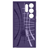 Spigen Samsung Galaxy S24 Ultra Deksel Liquid Air Deep Purple