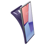 Spigen Samsung Galaxy S24 Ultra Deksel Liquid Air Deep Purple