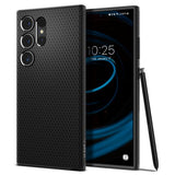 Spigen Samsung Galaxy S24 Ultra Deksel Liquid Air Matte Black
