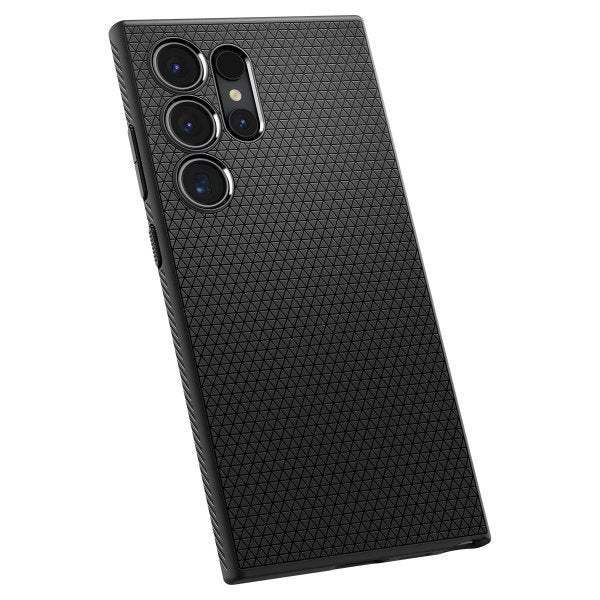 Spigen Samsung Galaxy S24 Ultra Deksel Liquid Air Matte Black