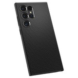 Spigen Samsung Galaxy S24 Ultra Deksel Liquid Air Matte Black