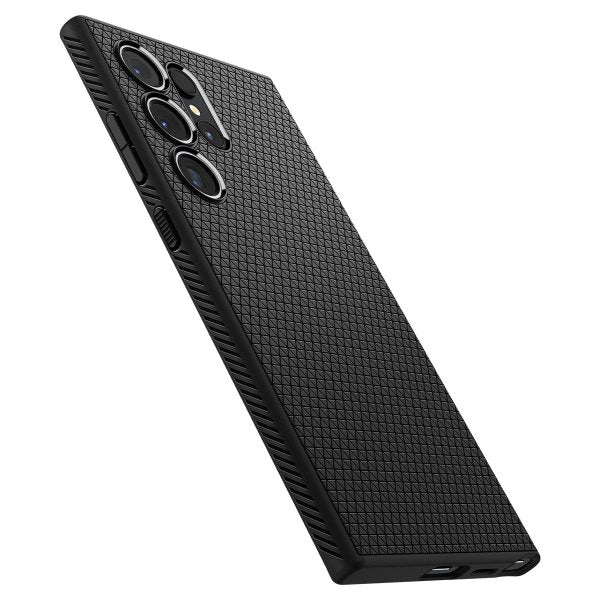 Spigen Samsung Galaxy S24 Ultra Deksel Liquid Air Matte Black