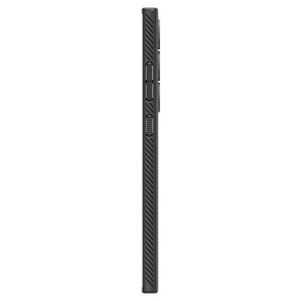 Spigen Samsung Galaxy S24 Ultra Deksel Liquid Air Matte Black