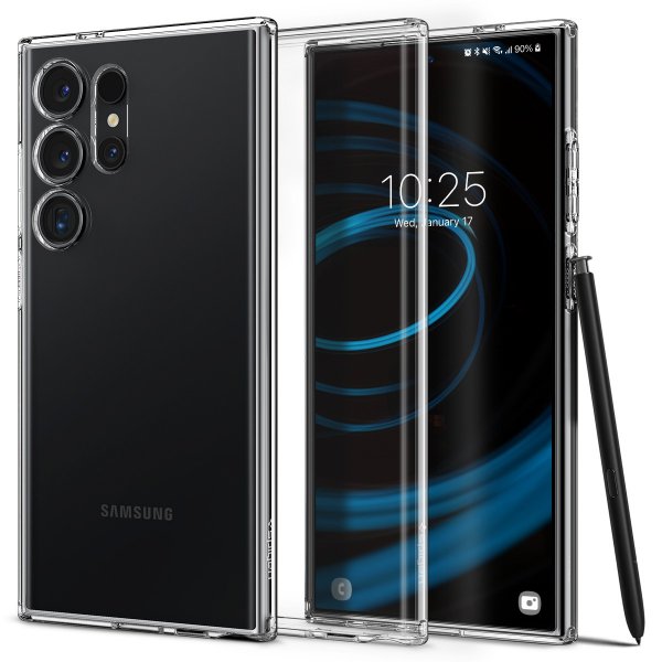 Spigen Samsung Galaxy S24 Ultra Deksel Liquid Crystal Crystal Clear