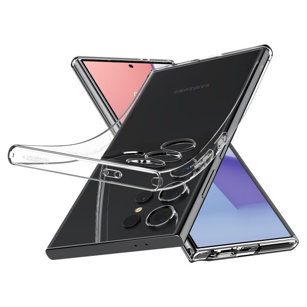 Spigen Samsung Galaxy S24 Ultra Deksel Liquid Crystal Crystal Clear
