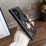Samsung Galaxy S24 Ultra Deksel Innebygd skjerm E Ink Case Svart