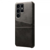 Samsung Galaxy S24 Ultra Deksel med To Kortlommer Svart