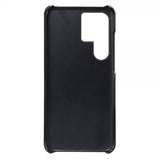 Samsung Galaxy S24 Ultra Deksel med To Kortlommer Svart