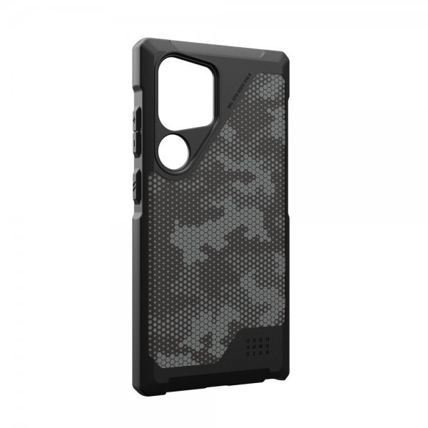 Urban Armor Gear (UAG) Samsung Galaxy S24 Ultra Deksel Metropolis LT MagSafe Micro Hex Camo Graphite
