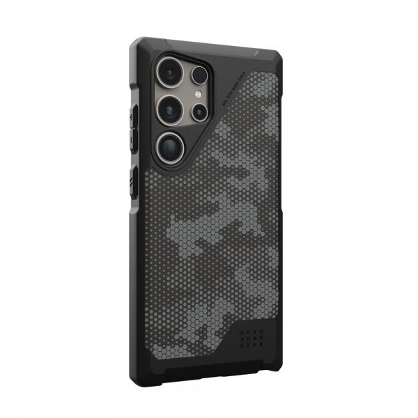 Urban Armor Gear (UAG) Samsung Galaxy S24 Ultra Deksel Metropolis LT MagSafe Micro Hex Camo Graphite
