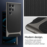 Spigen Samsung Galaxy S24 Ultra Deksel Neo Hybrid Gunmetal
