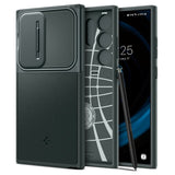 Spigen Samsung Galaxy S24 Ultra Deksel Optik Armor Abyss Green