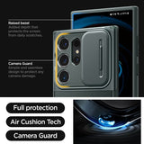 Spigen Samsung Galaxy S24 Ultra Deksel Optik Armor Abyss Green