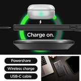Spigen Samsung Galaxy S24 Ultra Deksel Optik Armor Svart